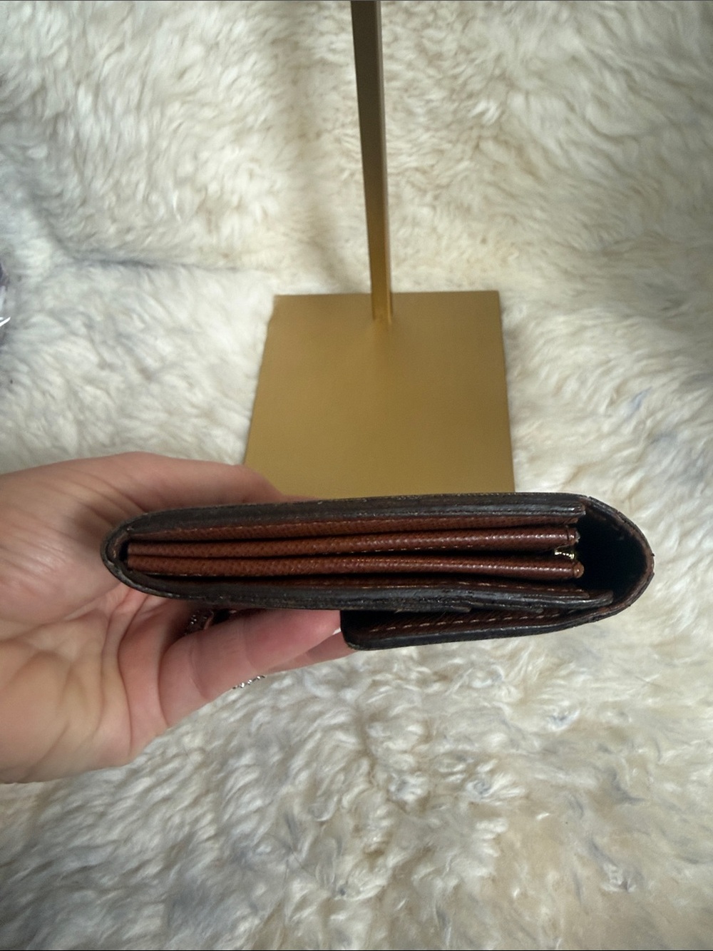 Louis Vuitton Monogram Sarah Long Wallet Brown - Picture 8 of 10